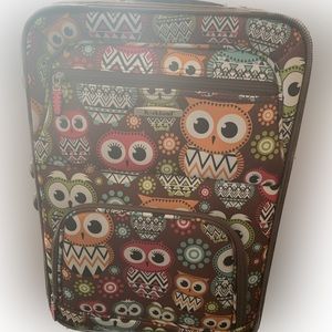 Rockland Owl Suitcase